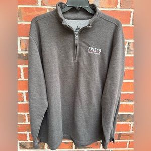 Mountain Club Men’s Long Sleeve 1/4 Zip Gray XXL Pullover Sweater/Shirt